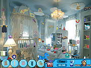 Игра Найти предметы - Детская комната